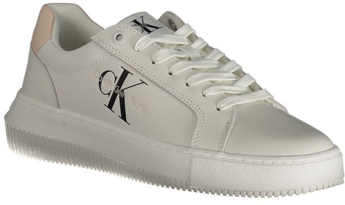 Calvin Klein Bianco Polyurethane Women Sneaker Wit