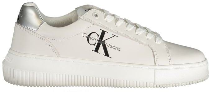 Calvin Klein Bianco Polyurethane Women Sneaker Wit