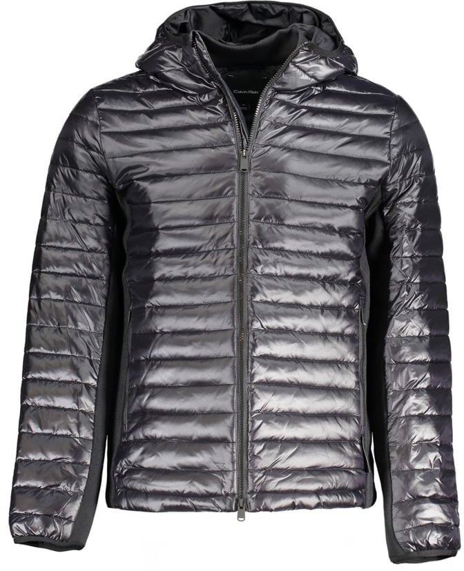 Calvin Klein Calvin Klein Nero Nylon Men's Jacket Zwart