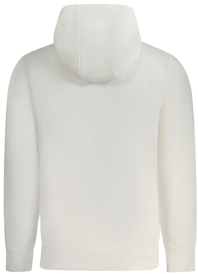 Calvin Klein White Cotton Men's Sweatshirt Wit