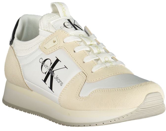 Calvin Klein Bianco Polyurethane Women Sneaker Wit