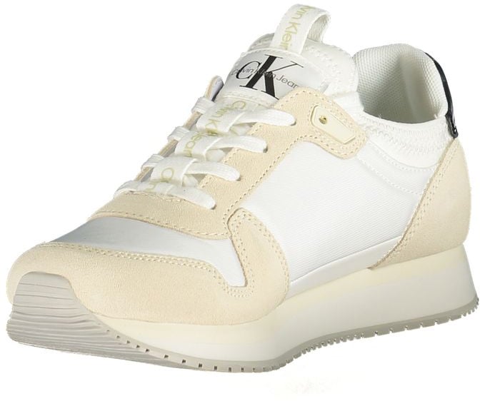Calvin Klein Bianco Polyurethane Women Sneaker Wit