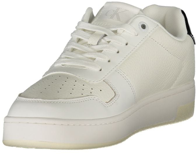 Calvin Klein Bianco Polyurethane Women Sneaker Wit