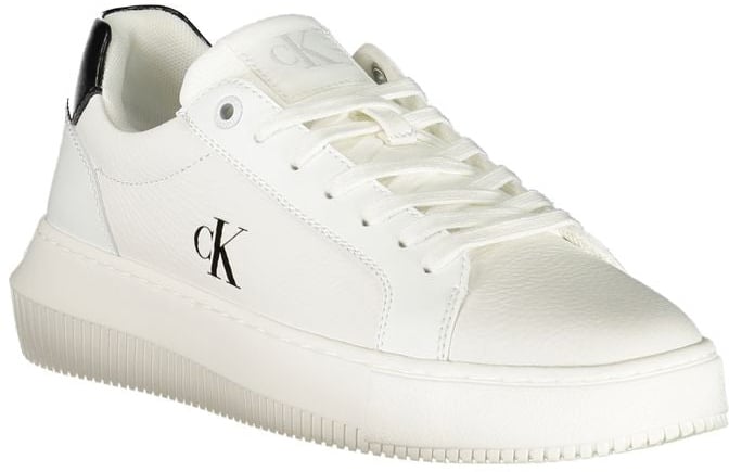 Calvin Klein Bianco Polyurethane Women Sneaker Wit