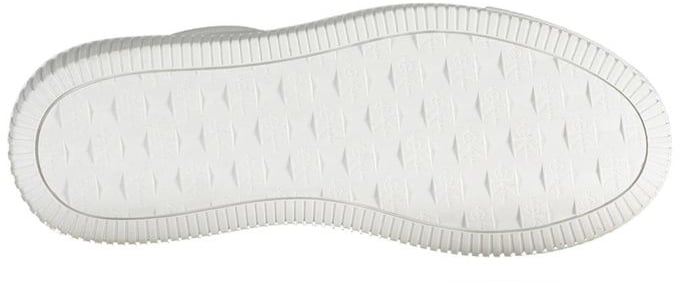 Calvin Klein Bianco Leather Women Sneaker Wit