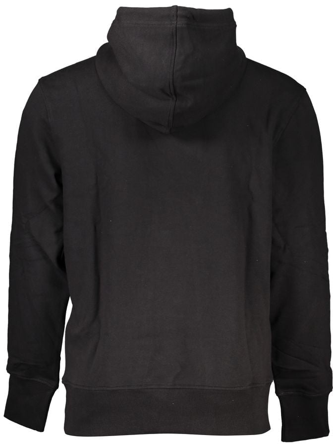 Calvin Klein Black Cotton Men Sweater Zwart