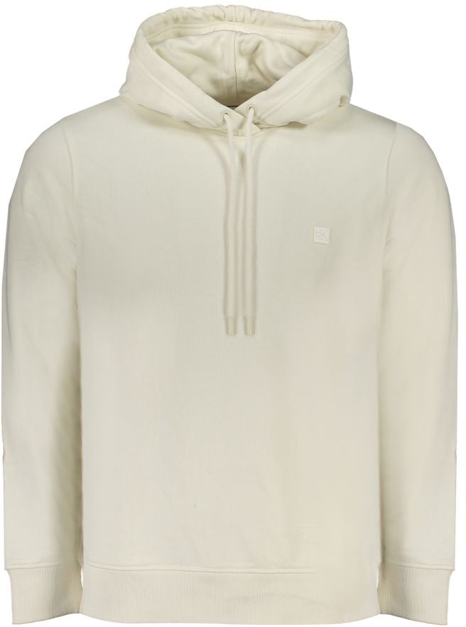 Calvin Klein Calvin Klein White Cotton Men's Sweatshirt Wit
