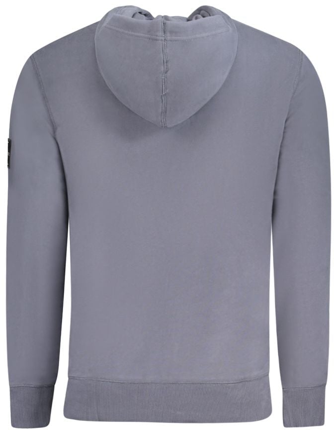 Calvin Klein Blue Cotton Men Sweater Blauw