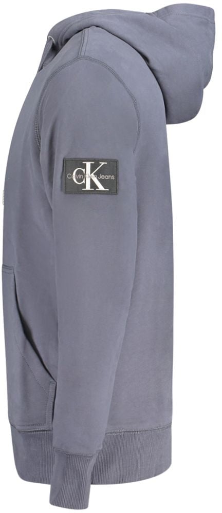 Calvin Klein Calvin Klein Blue Cotton Men Sweater Blauw