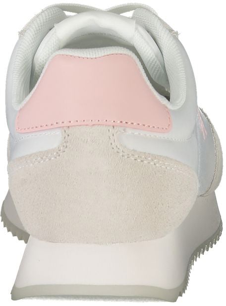 Calvin Klein Bianco Leather Woman Sneaker Wit