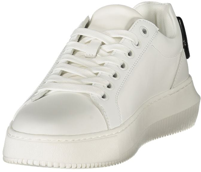 Calvin Klein Bianco Polyurethane Women Sneaker Wit
