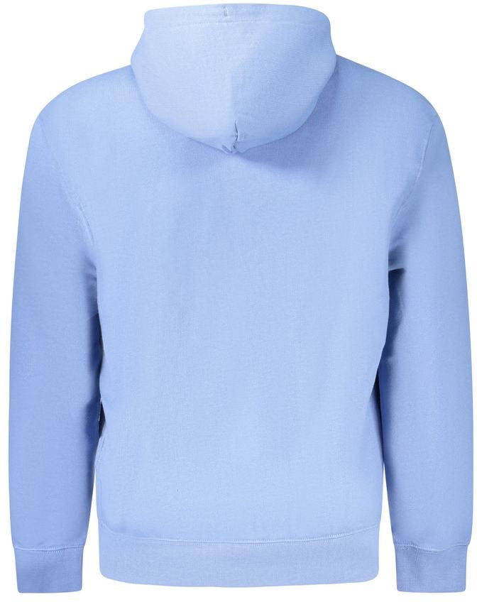 Calvin Klein Azzurro Cotton Men T-Shirt Blauw