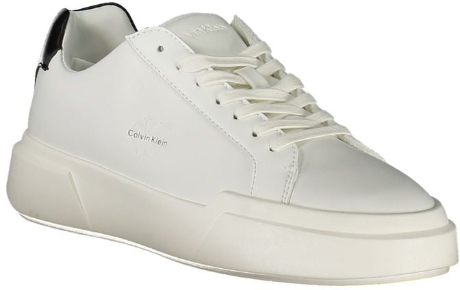 Calvin Klein Bianco Polyurethane Women Sneaker Wit