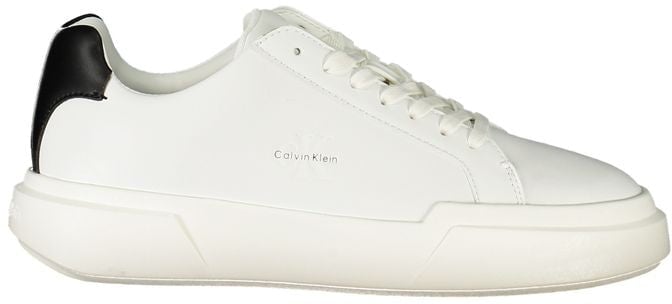 Calvin Klein Bianco Polyurethane Women Sneaker Wit