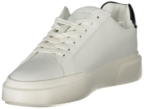 Calvin Klein Bianco Polyurethane Women Sneaker Wit