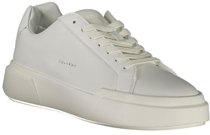 Calvin Klein Bianco Polyurethane Women Sneaker Wit