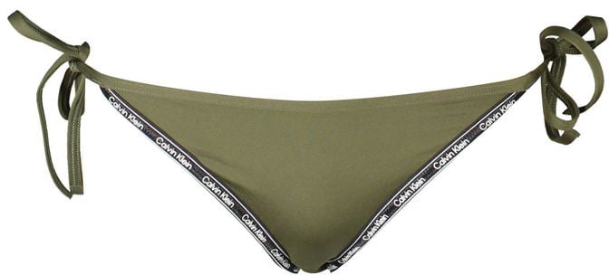 Calvin Klein Calvin Klein Verde Polyester Woman Swim Brief Groen