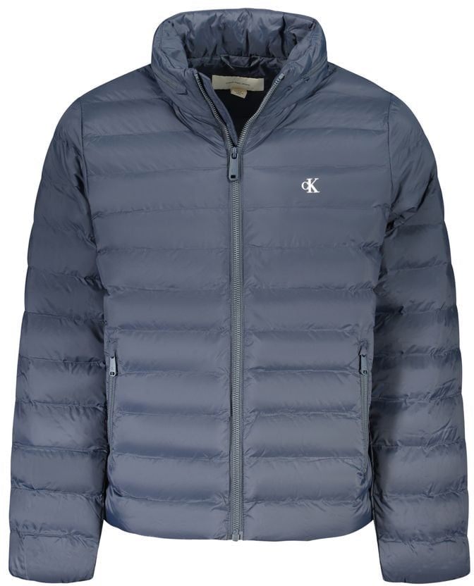 Calvin Klein Calvin Klein Blu Poliammide Mens Jacket Blauw