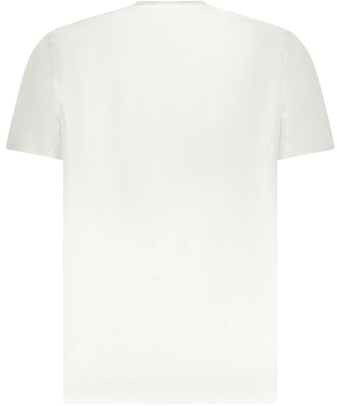 Calvin Klein Calvin Klein Bianco Cotton Men T-Shirt Wit