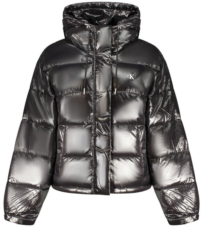 Calvin Klein Calvin Klein Black Polyester Women Jacket Zwart