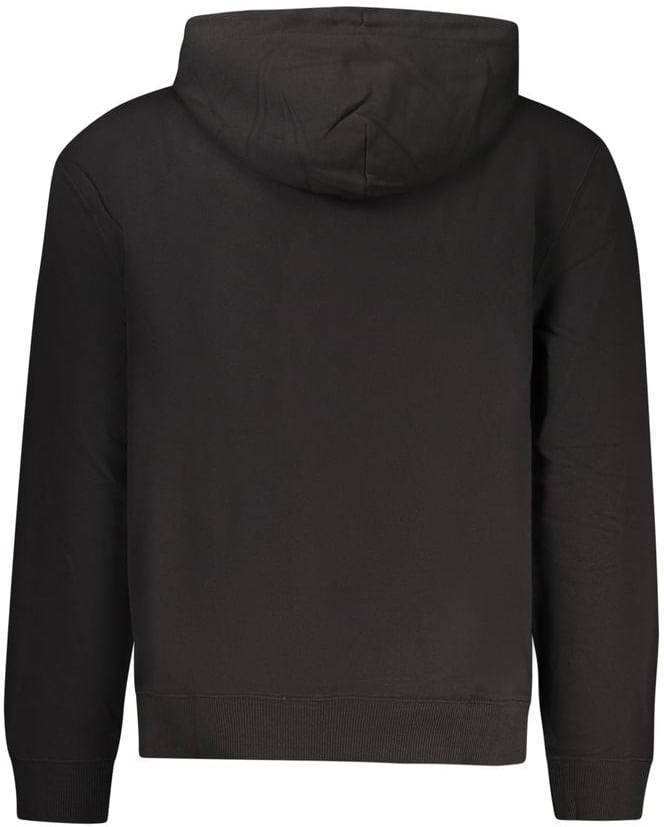 Calvin Klein Black Cotton Men's Sweatshirt Zwart