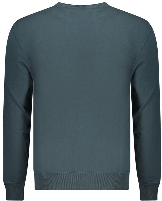Calvin Klein Calvin Klein Blue Cotton Men Sweatshirt Blauw