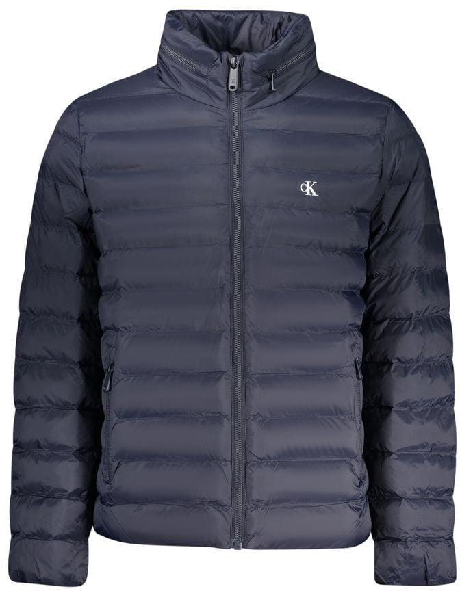Calvin Klein Blu Poliammide Men's Jacket Blauw