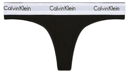 Calvin Klein Calvin Klein Underwear Black Cotton Pantie Zwart