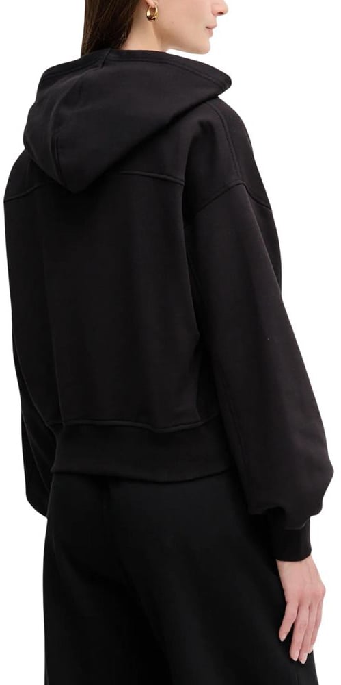 Calvin Klein Calvin Klein Jeans Black Cotton Hoodie Zwart