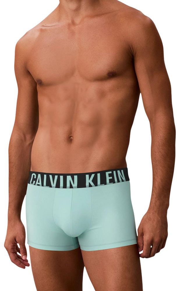 Calvin Klein Underwear Turquoise Cotton Boxers Lichtblauw