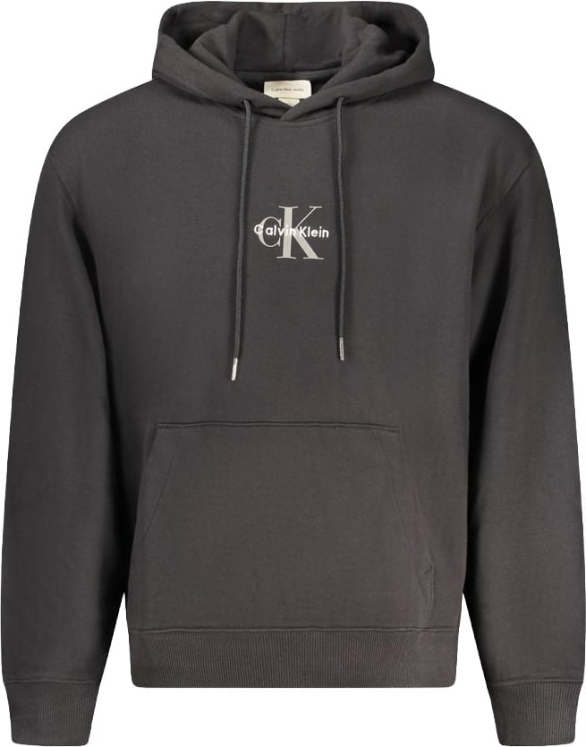 Calvin Klein Nero Cotton Mens Hoodie Blauw