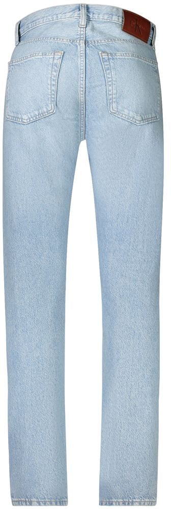 Calvin Klein Azzurro Cotton Men's Jeans Blauw