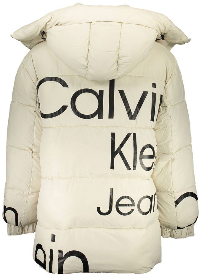 Calvin Klein Calvin Klein Beige Polyester Men Jacket Beige