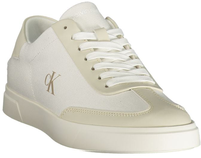 Calvin Klein Bianco Polyester Woman Sneaker Wit