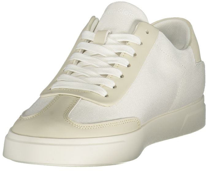 Calvin Klein Bianco Polyester Woman Sneaker Wit