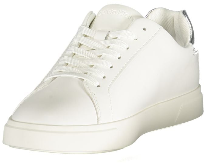 Calvin Klein Bianco Poliuretano Donna Sneaker Wit