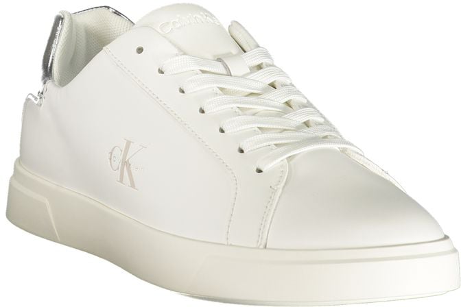 Calvin Klein Bianco Poliuretano Donna Sneaker Wit