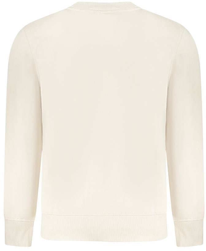 Calvin Klein Beige Cotton Men's Sweatshirt Beige