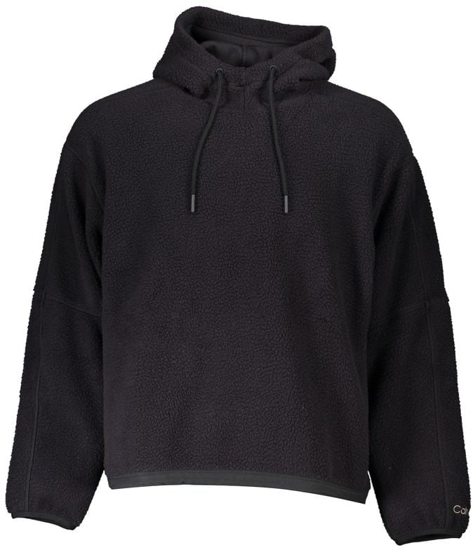 Calvin Klein Calvin Klein Black Polyester Men's Sweatshirt Zwart