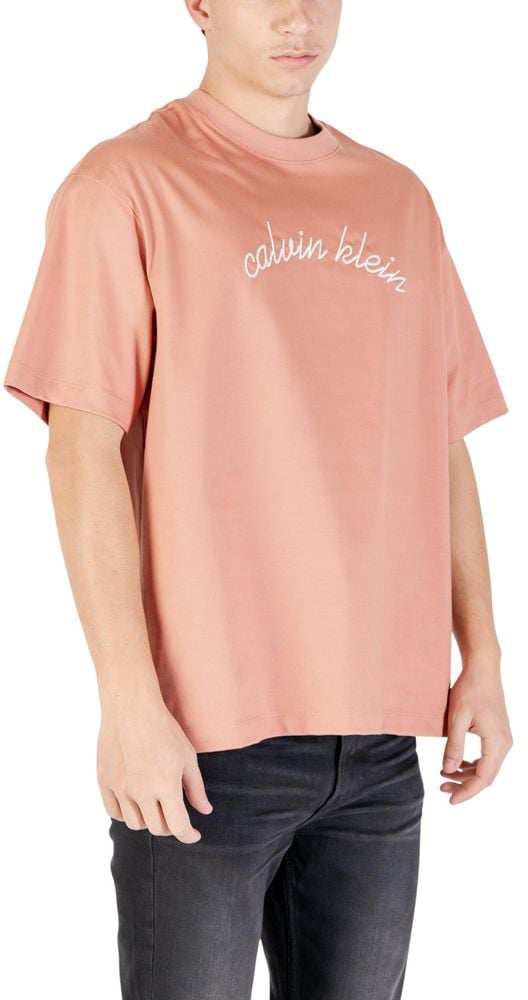Calvin Klein Jeans Multicolor Cotton T-Shirt Blauw