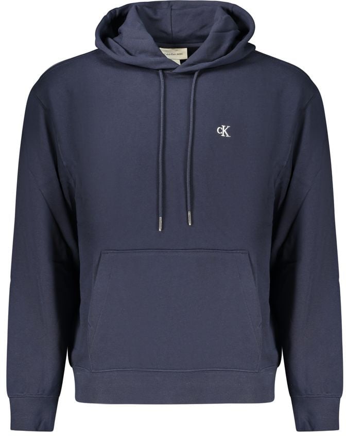 Calvin Klein Calvin Klein Blue Cotton Men's Sweatshirt Blauw