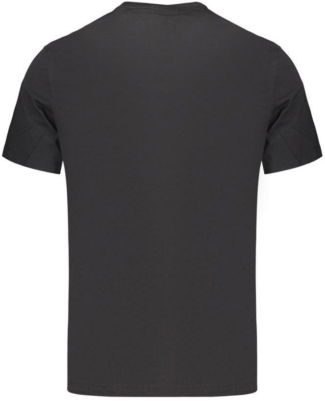 Calvin Klein Calvin Klein Black Cotton Men's T-Shirt Zwart