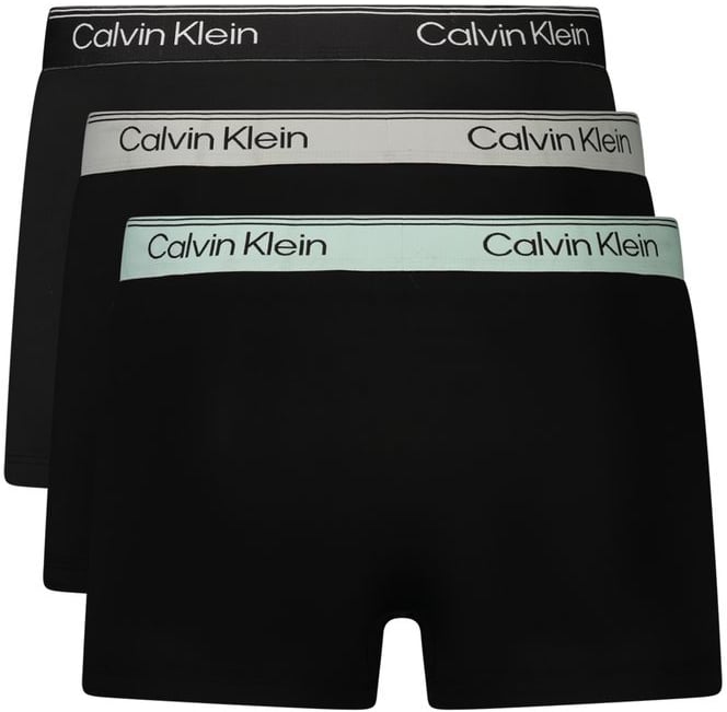 Calvin Klein Calvin Klein Black Polyester Men's Boxer Zwart