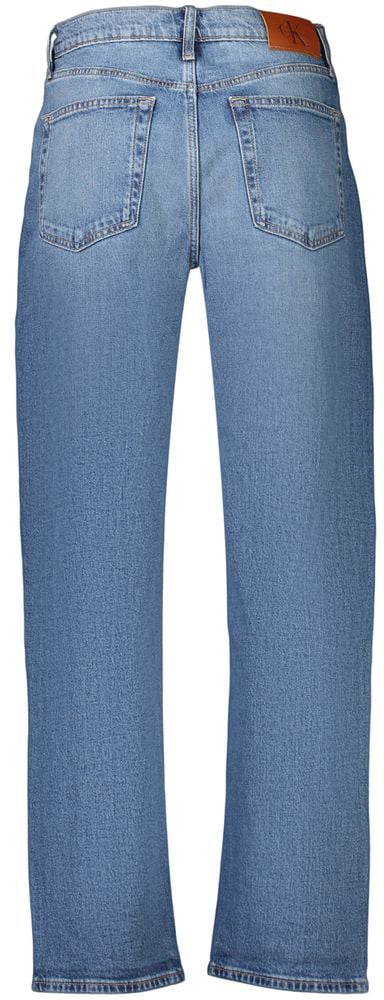 Calvin Klein Blue Cotton Women's Jeans Blauw
