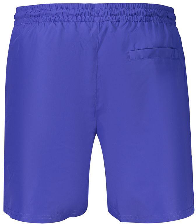 Calvin Klein Blue Polyester Men's Swimwear Blauw