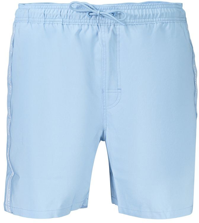 Calvin Klein Azzurro Polyester Men's Swim Shorts Blauw