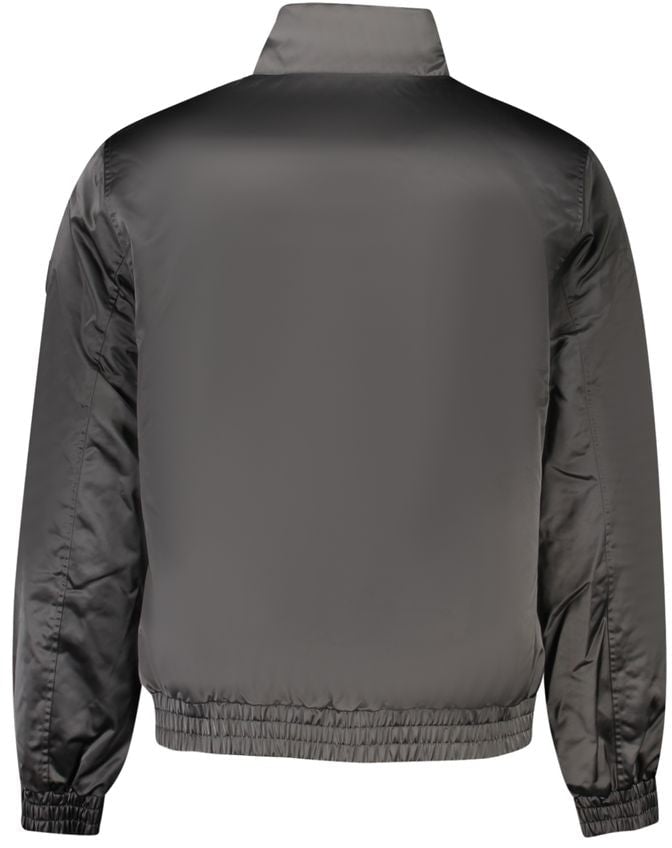Calvin Klein Black Polyester Men Jacket Zwart