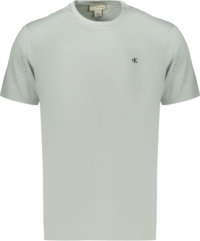 Calvin Klein Calvin Klein Green Cotton Men's T-Shirt Groen