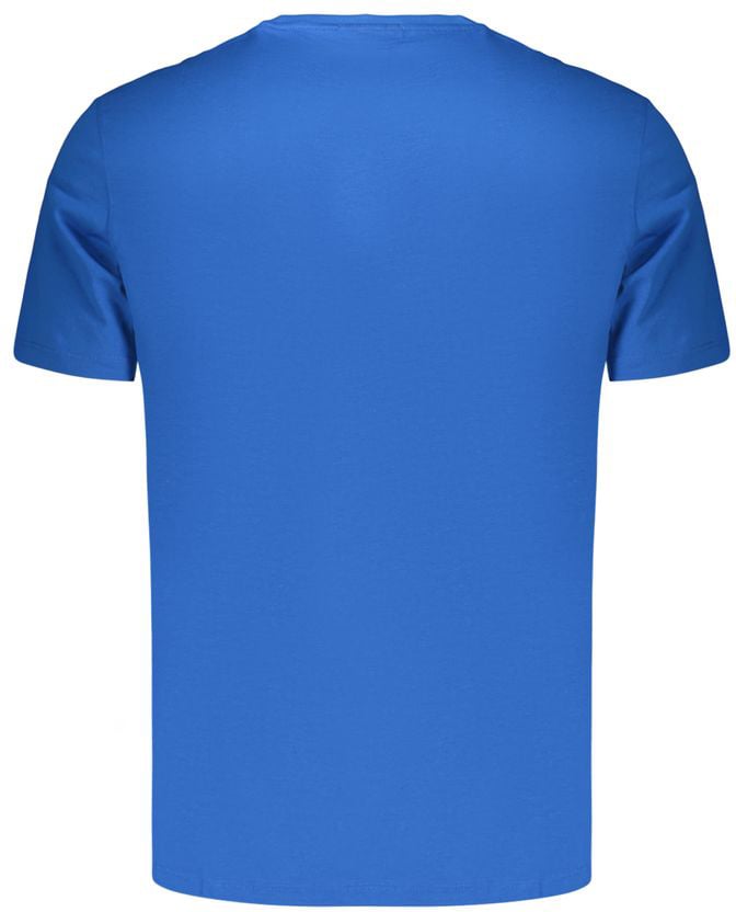 Calvin Klein Calvin Klein Blue Cotton Men's T-Shirt Blauw