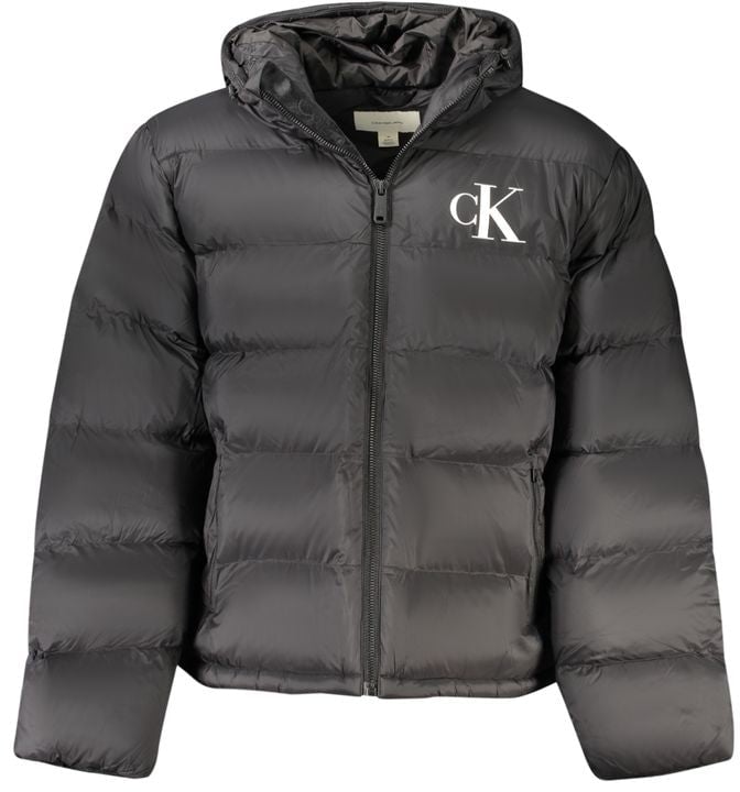 Calvin Klein Calvin Klein Black Poliammide Men's Jacket Zwart